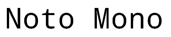 Noto Mono字体