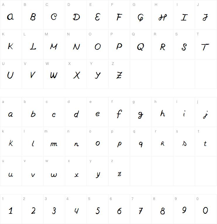 Nowherebound字体
