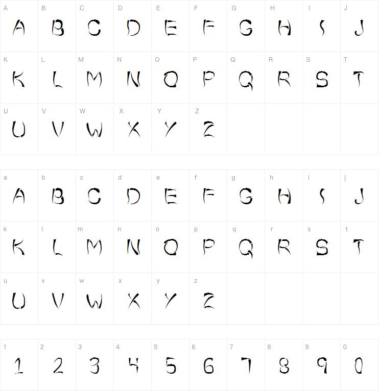 O-Wee-Ental字体