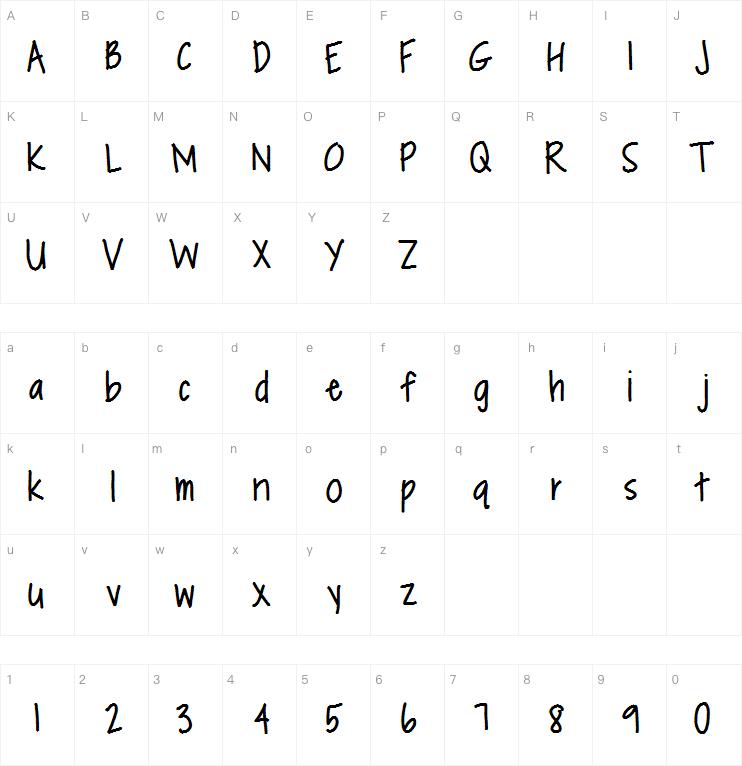 Oatmeal And Raisins字体
