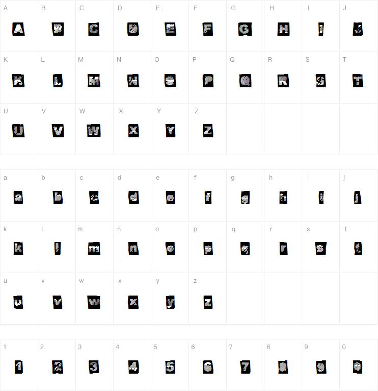 Offset Punk字体