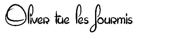 Oliver tue les fourmis