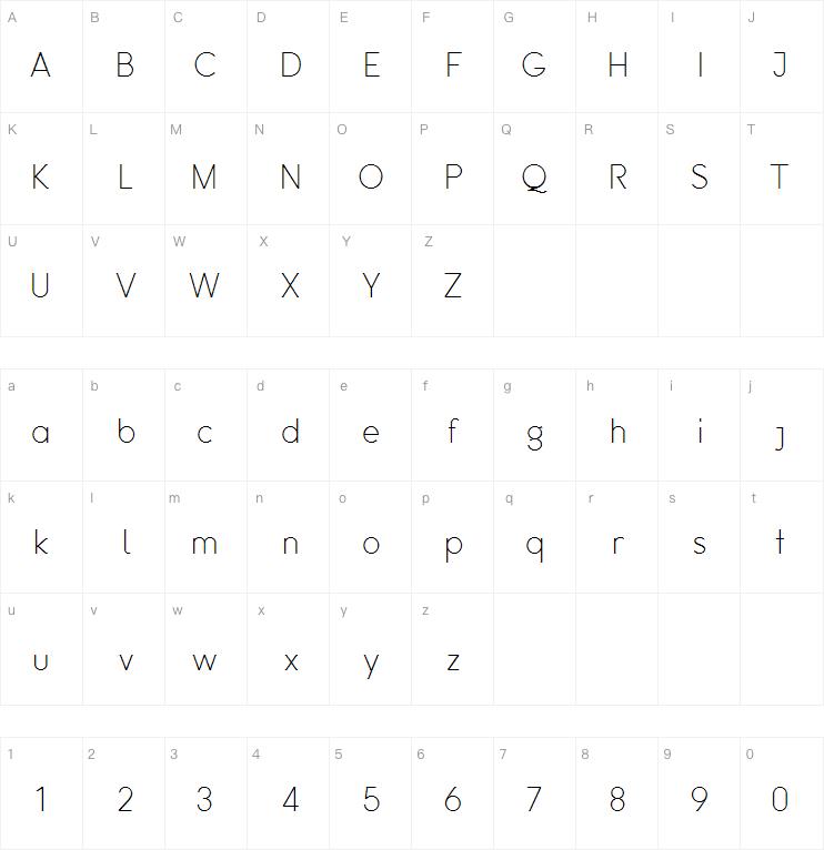 Omega Sans字体