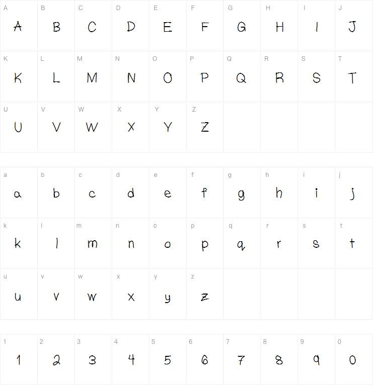 OMG Write Like William字体
