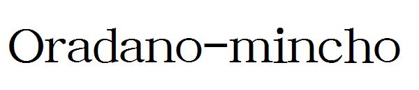 Oradano-mincho