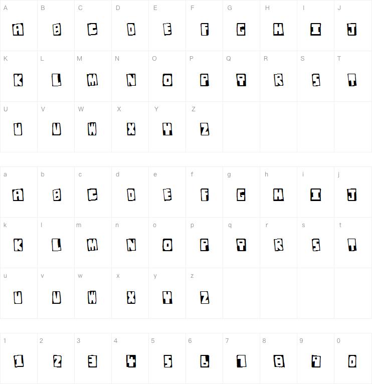 Original Junglist字体
