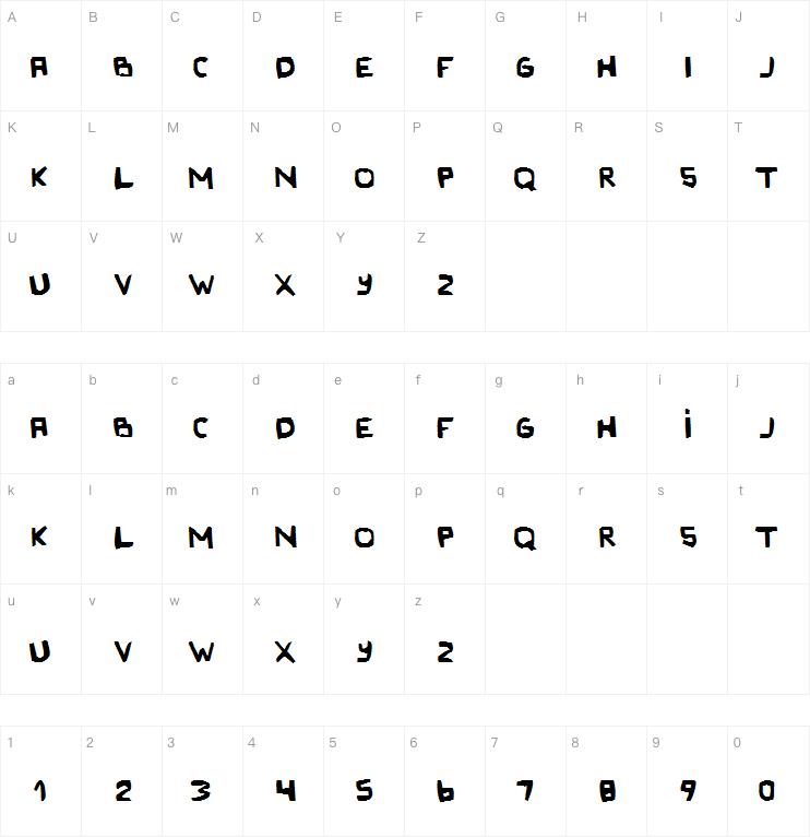 Original Olinda Style字体
