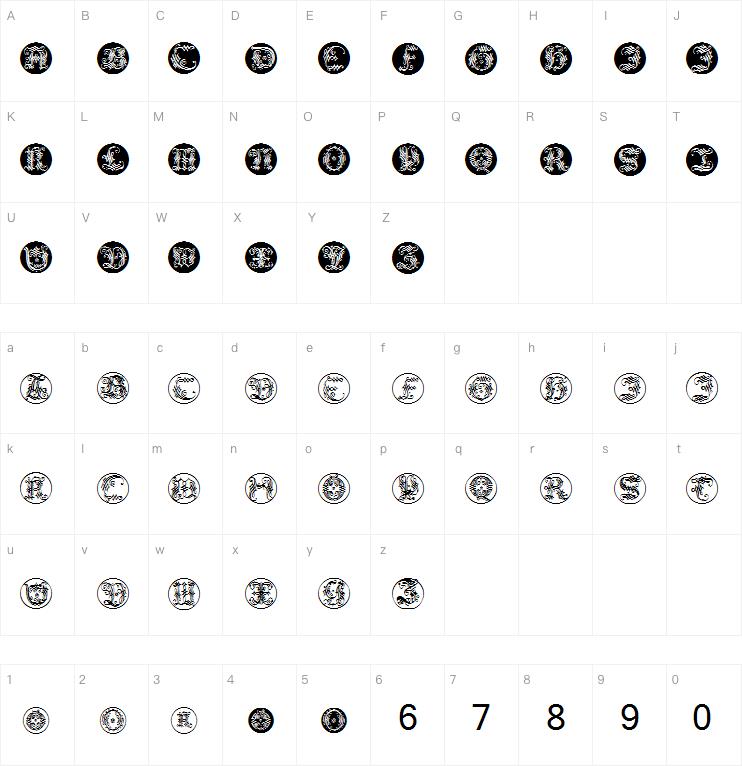 Ornamental Initial字体