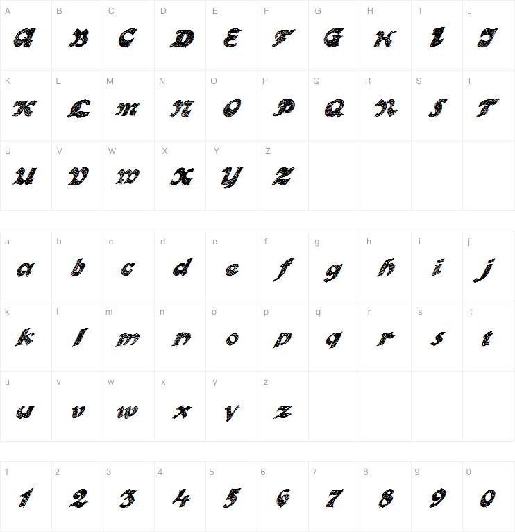 Otto Land字体