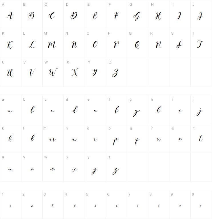 Paduka Script字体