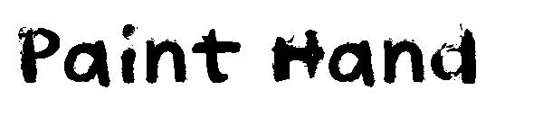 Paint Hand字体