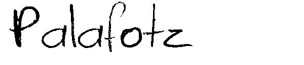 Palafotz字体
