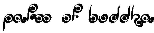Palm of Buddha字体