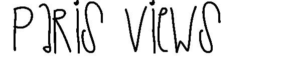 Paris Views字体