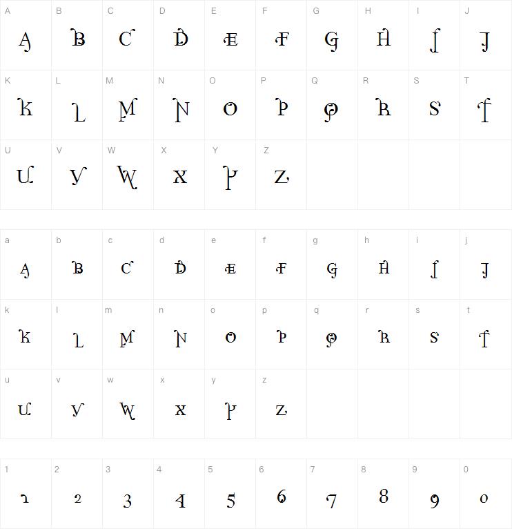Parolm SmallCaps字体