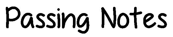 Passing Notes