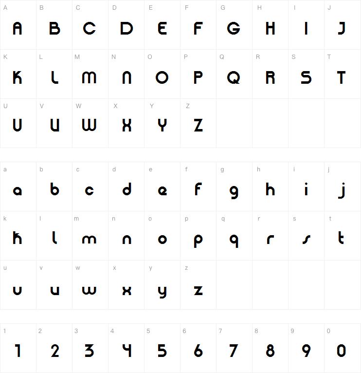 Patinio Basica字体
