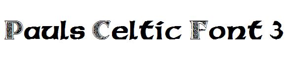 Pauls Celtic Font 3