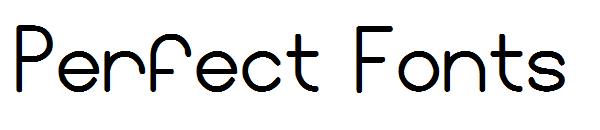 Perfect Fonts
