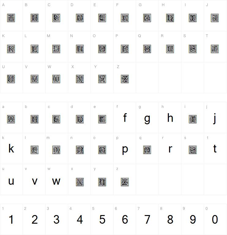 PetitFleur字体