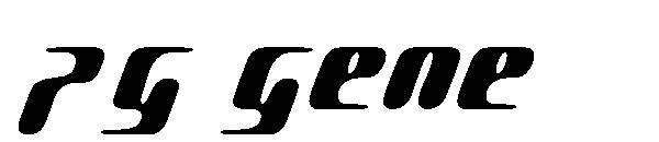 PG Gene字体