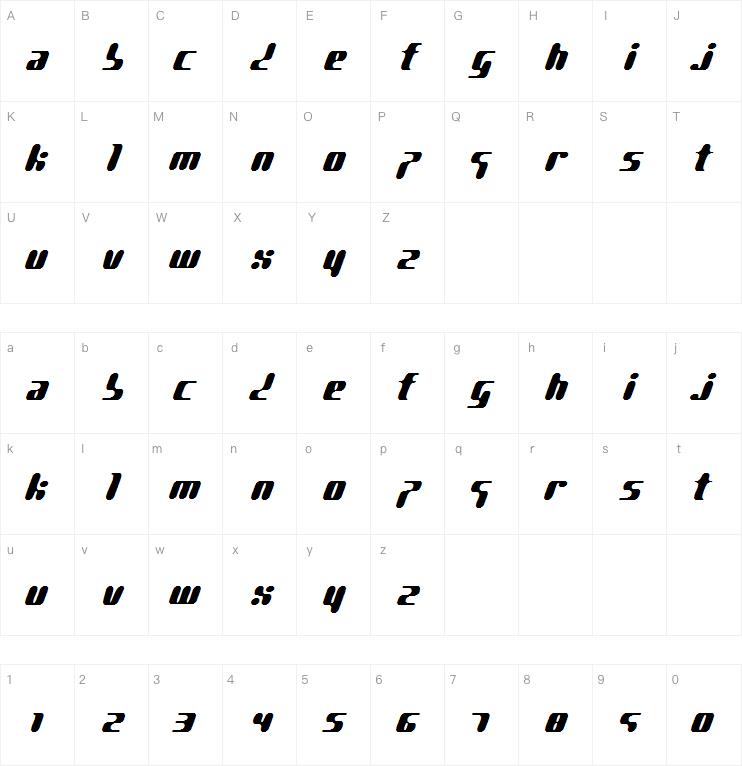 PG Gene字体