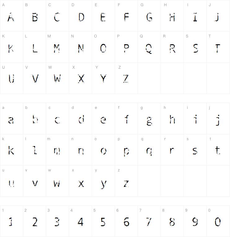 Phantomime字体