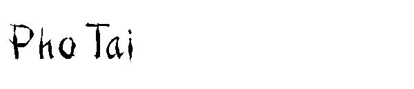 Pho Tai字体
