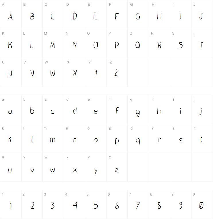 Pincel handwrite字体