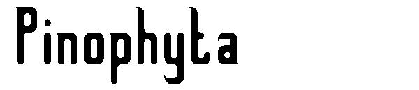 Pinophyta字体