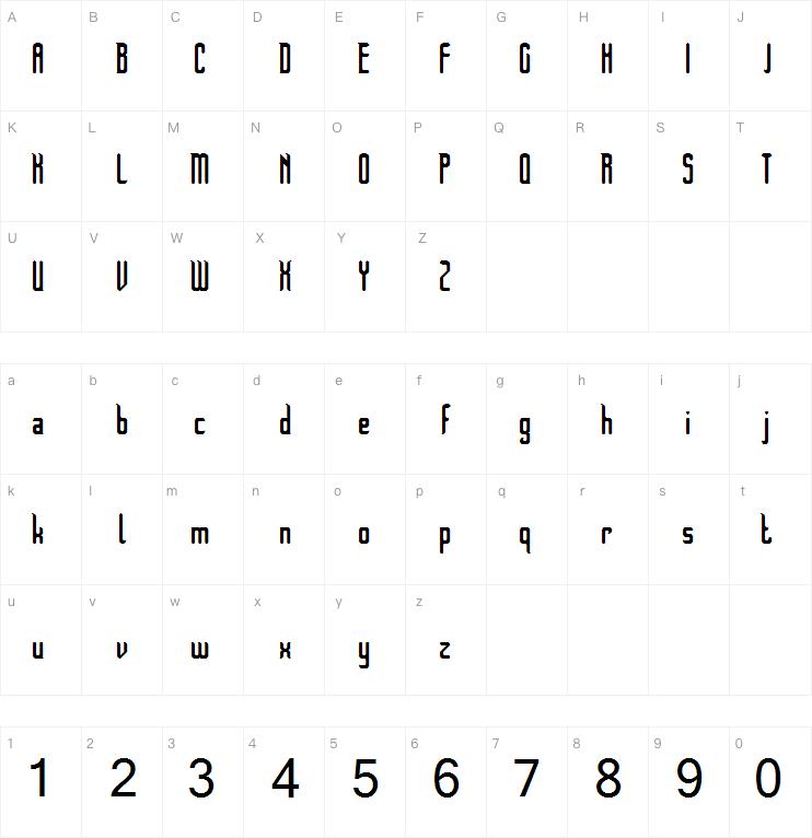 Pinophyta字体
