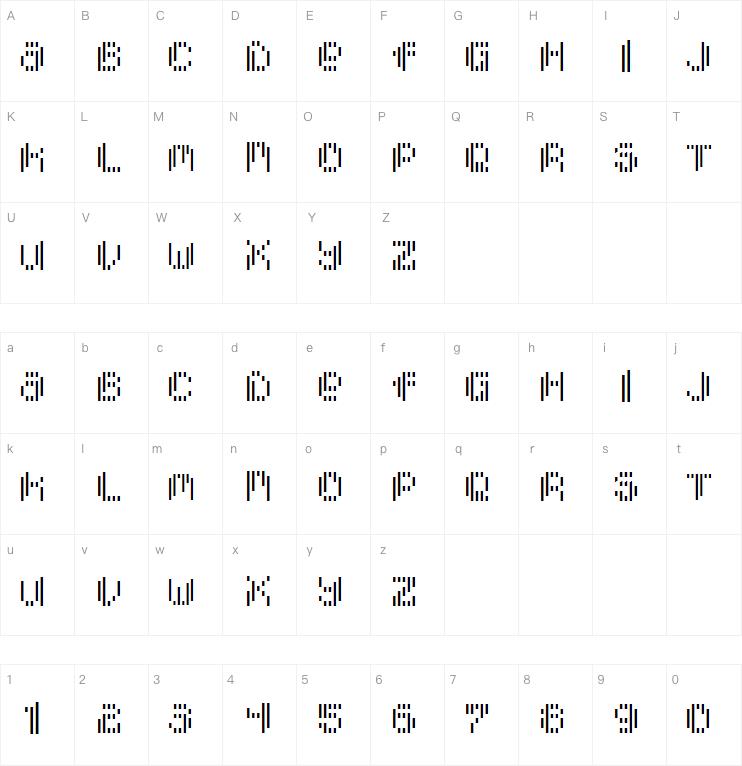 Pixcel字体