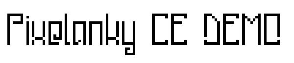 Pixelanky CE DEMO