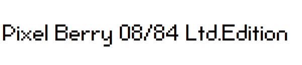 Pixel Berry 08/84 Ltd.Edition
