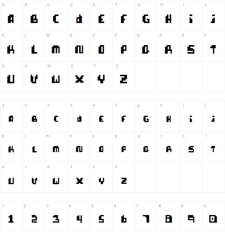 Pixellife字体