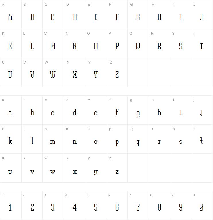 PixelPlay字体