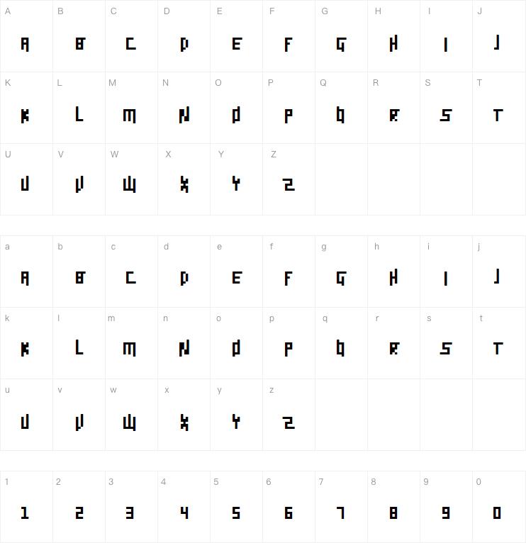 Pixel Siggy字体