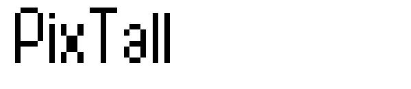 PixTall字体
