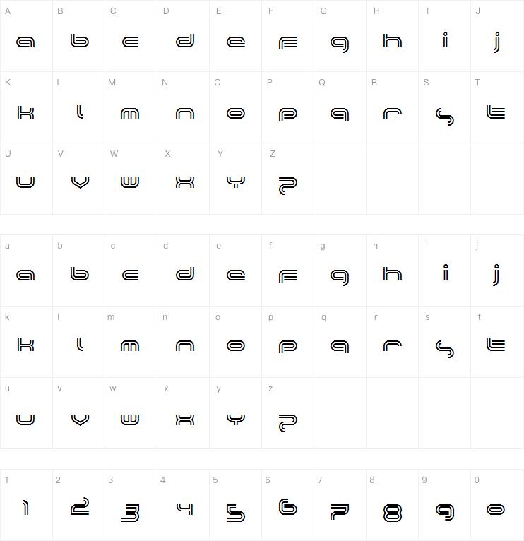 Planet Tricolore字体