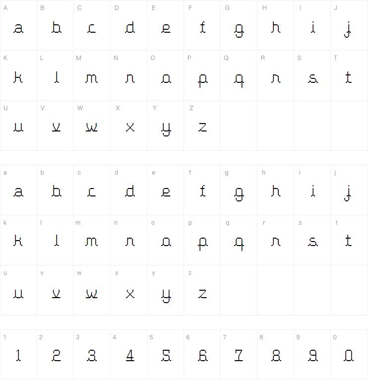 Please hold the line字体