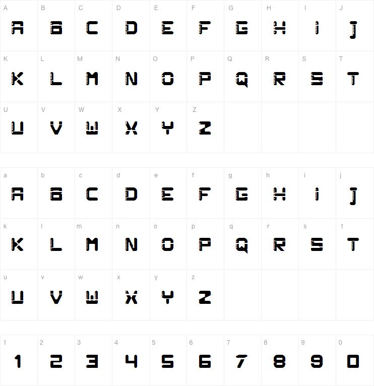 Pluto 0字体
