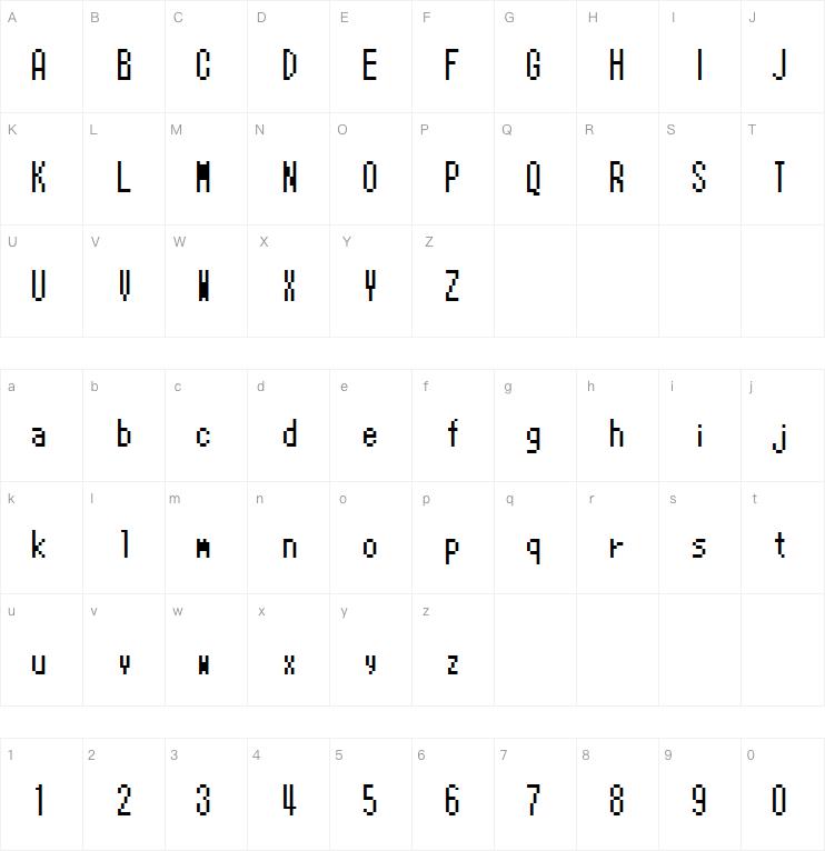 Pokemon X and Y字体