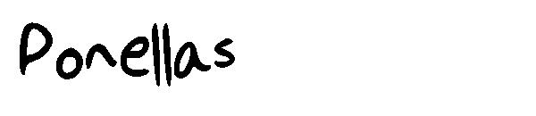 Ponellas字体