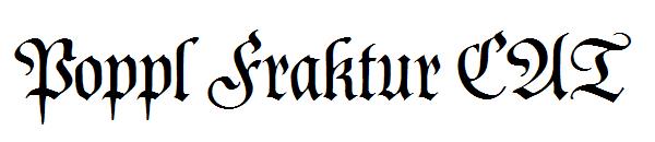 Poppl Fraktur CAT