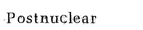 Postnuclear字体