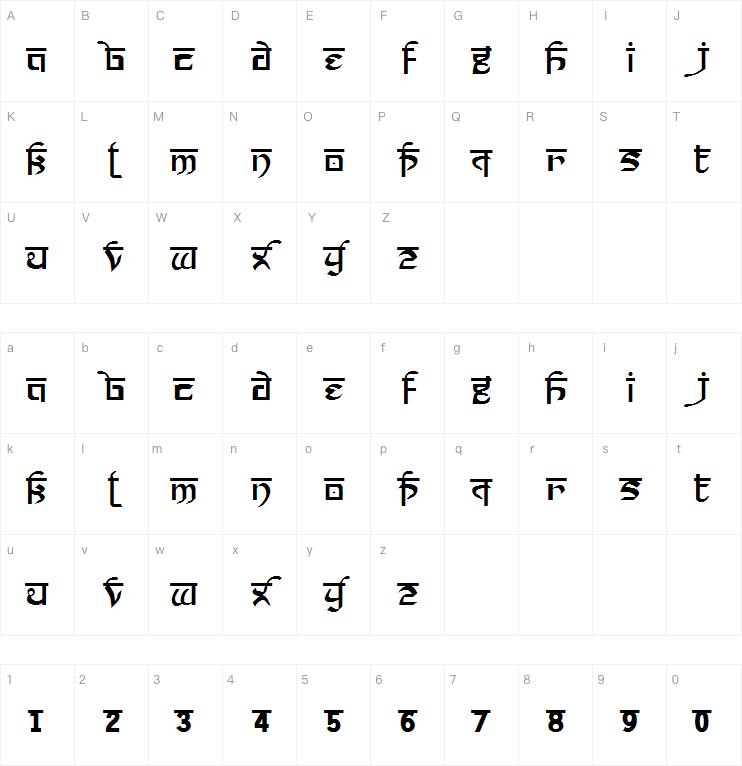 Prakrta字体