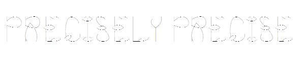 Precisely Precise字体