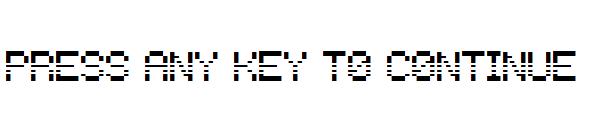 Press any key to continue