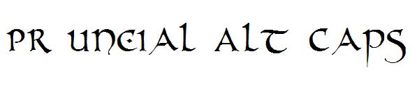 PR Uncial Alt Caps