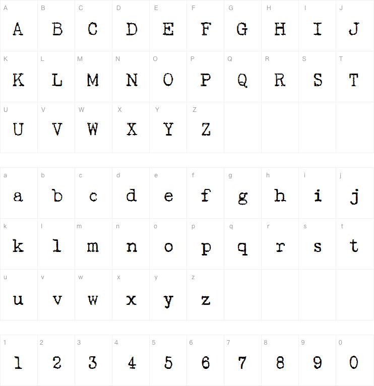 Psacstroj字体